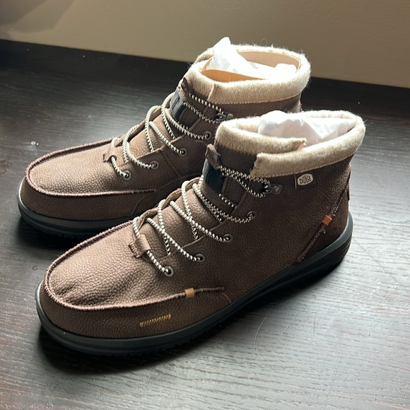 Men’s hey dude. Size 14. Bradley leather boot - Picture 3 of 6